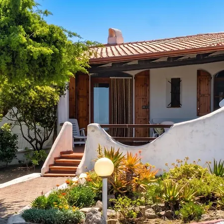 Charming House With Sea View In Feriehus Valledoria (Sardinia)