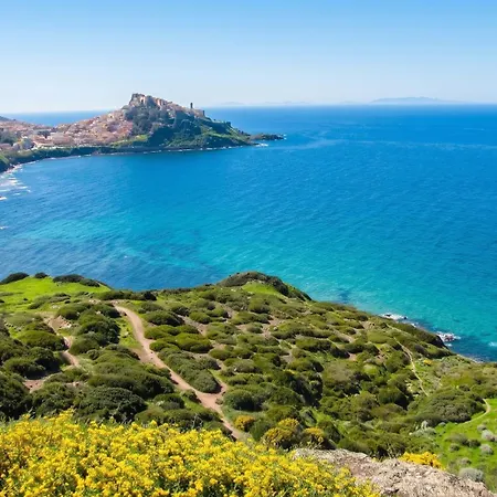 Charming House With Sea View In Feriehus Valledoria (Sardinia)